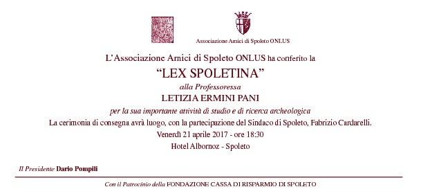 INVITO LEX ERMINI PANI